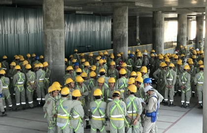 Cập nhật tiến độ dự án Wyndham Soleil Đà Nẵng tuần thứ 12